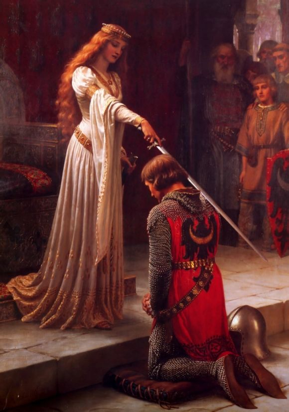 埃德蒙.布莱尔.莱顿《册封仪式》（The Accolade）