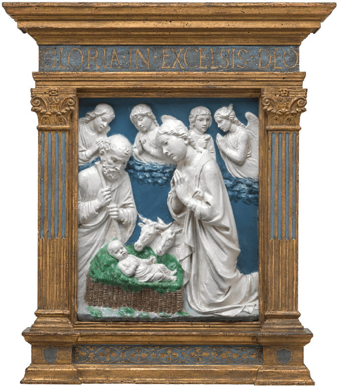 Luca Della Robbia《Nativity》