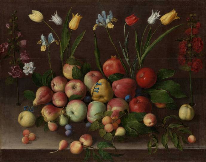 Orsola Maddalena Caccia《Fruit And Flower