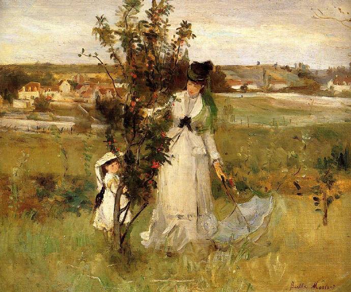 Berthe Morisot(贝尔特·莫里索)《Hide and Seek》(C