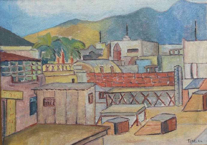 Tilsa Tsuchiya《Roofs Of Chinatown》