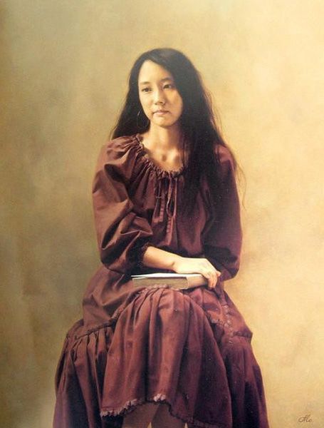 日本画家森本草介作品欣赏