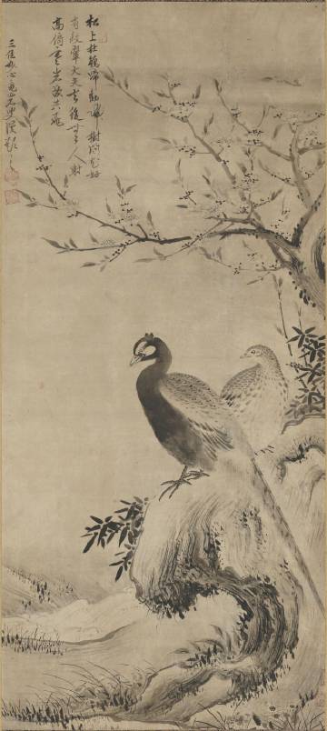 国画中的桃花