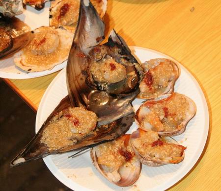 夏天寿宁路夜排档吃烧烤