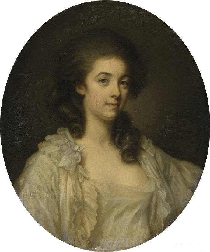 Jean-Baptiste Greuze的作品《阿尔贝蒂尼-伊丽莎白·佩特肖像》