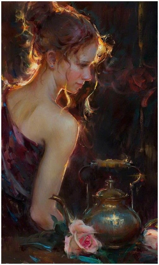 迷人的光感描绘（画家：Daniel Gerhartz）