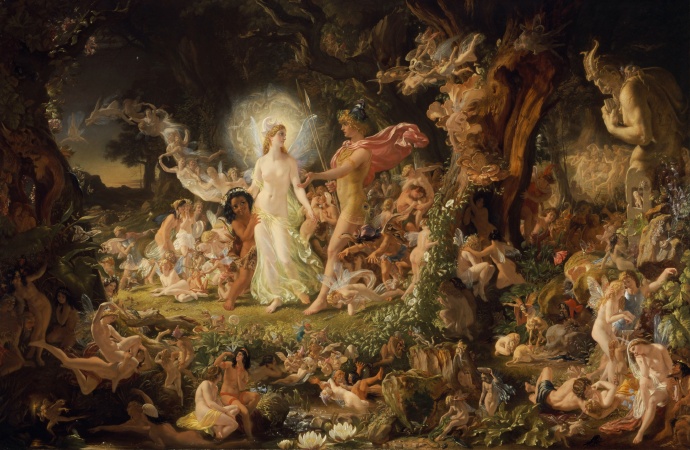 Joseph Noel Paton《The Quarrel Of Oberon 