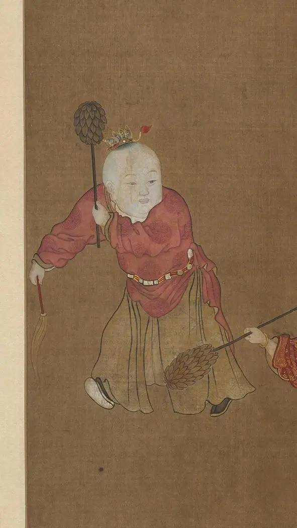 明代夏葵（款）婴戏图