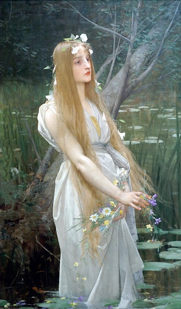 Jules Joseph Lefebvre《Ophelia》（欧菲莉亚）