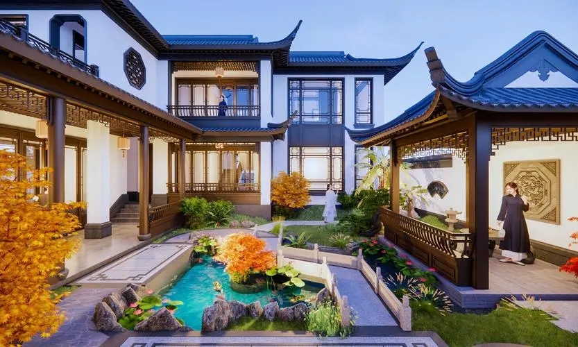 世界花园别墅风格
