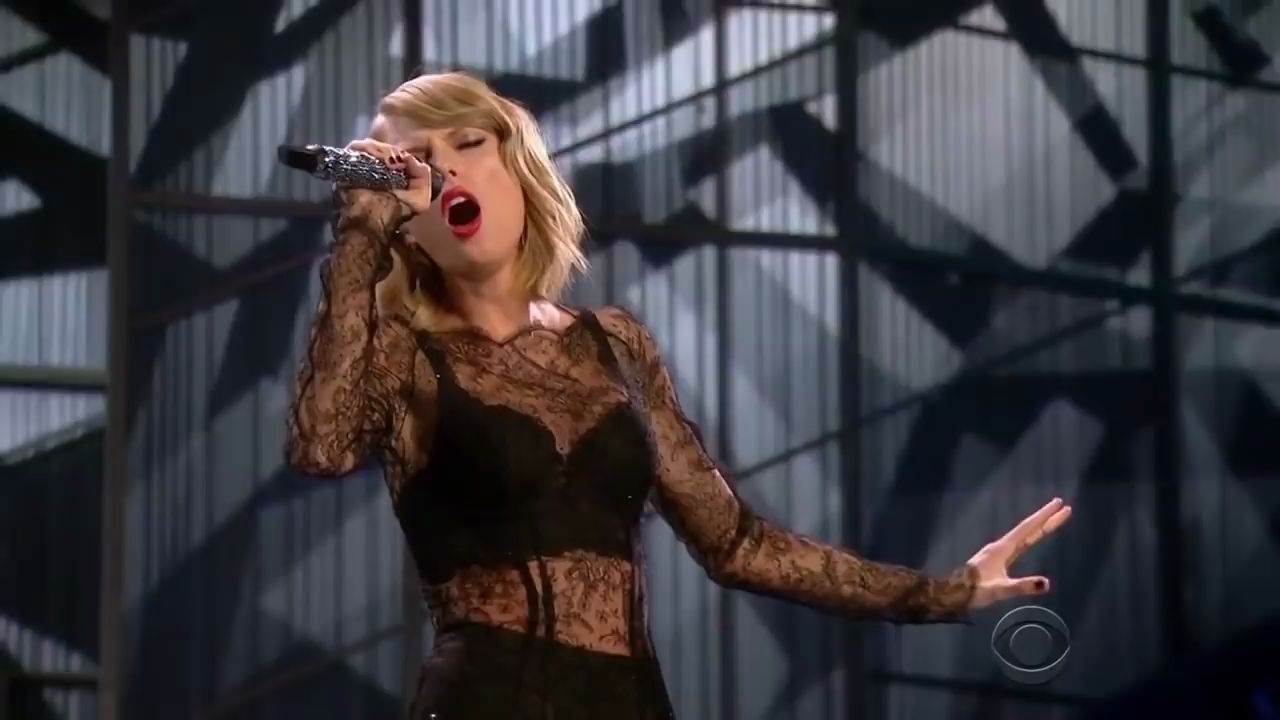Taylor Swift2014年维密现场献唱《Style》