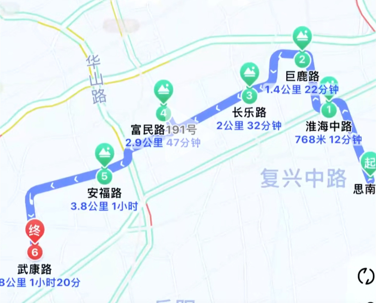 上海徒步旅游线路图