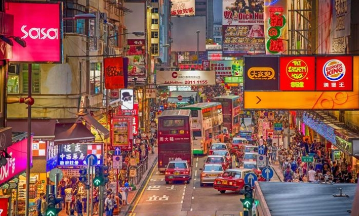 六十年代香港街头
