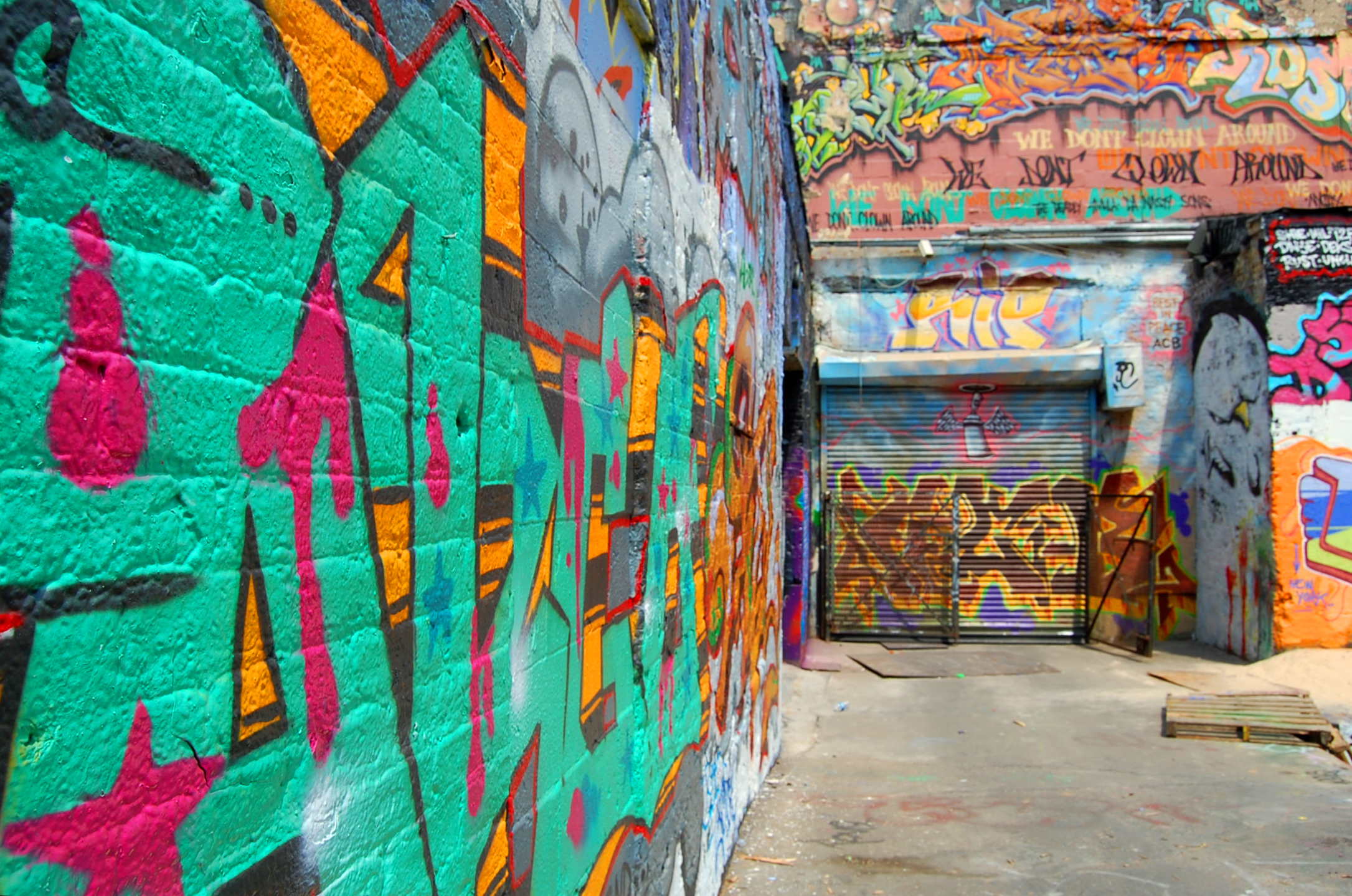 纽约皇后区5POINTZ涂鸦基地