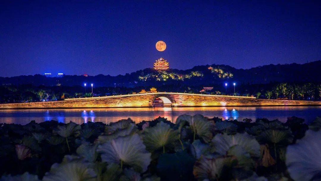 杭州西湖中秋赏月地点大搜罗
