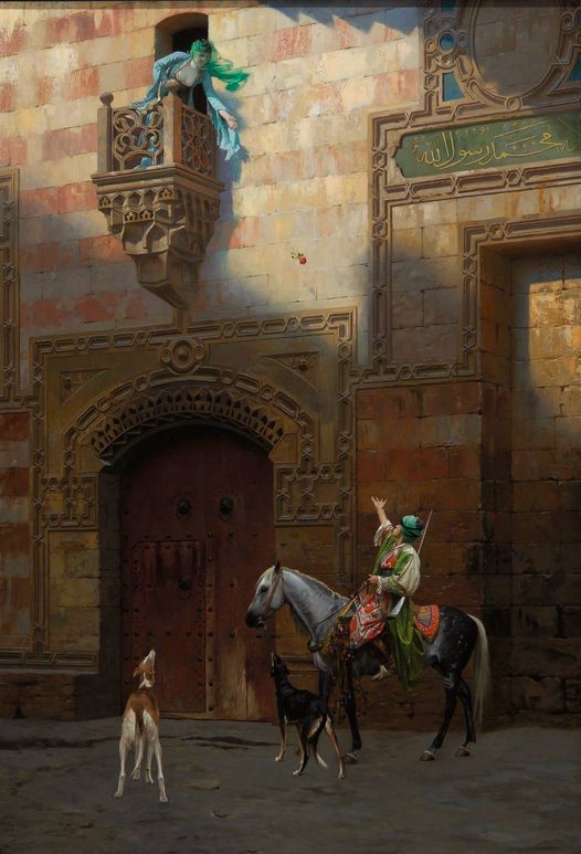 Jean-Léon Gérôme《Love Token》（定情