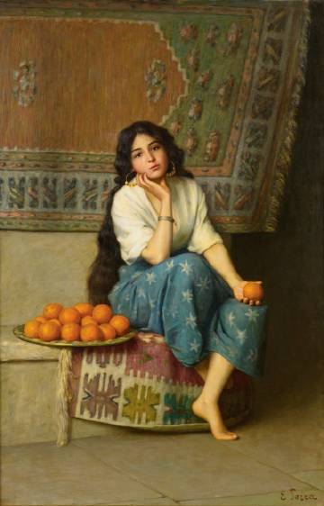 Enrique Serra y Auque《The Orange Seller》