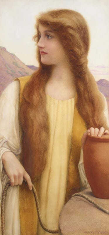 Henry Ryland《Rachel At The Well》（井边的拉结）