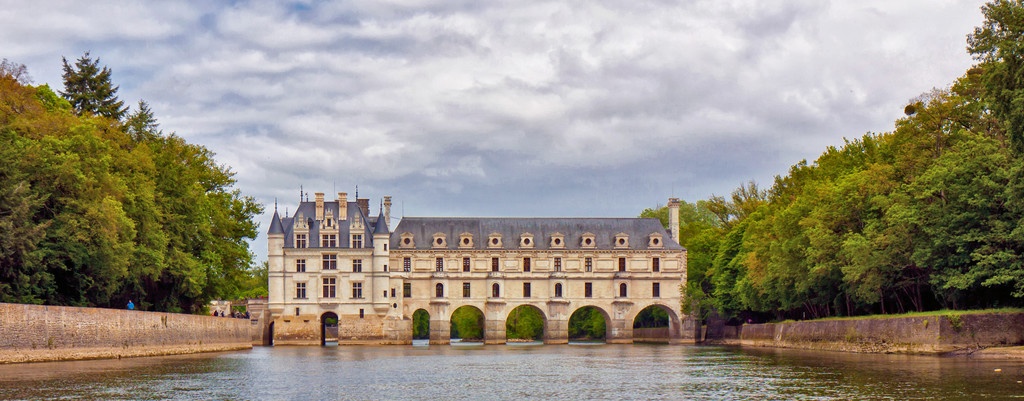 法国雪雪浓梭古堡Chenonceau