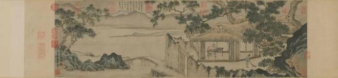 明 周臣《春泉小隐图》