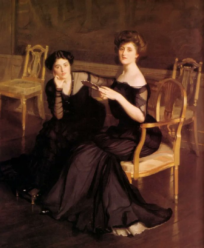William Macgregor Paxton《The Sisters》