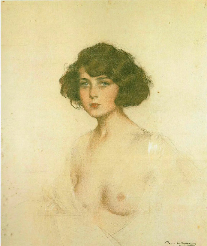 拉蒙. 卡萨斯（Ramon Casas）的作品《茱莉亚》