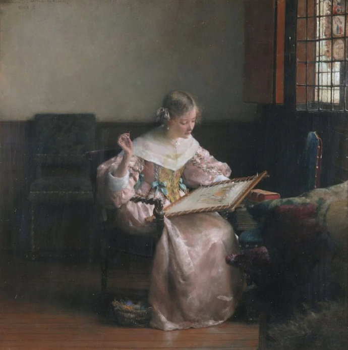 Laura Alma-Tadema《Sweet Industry》（甜蜜产业）（