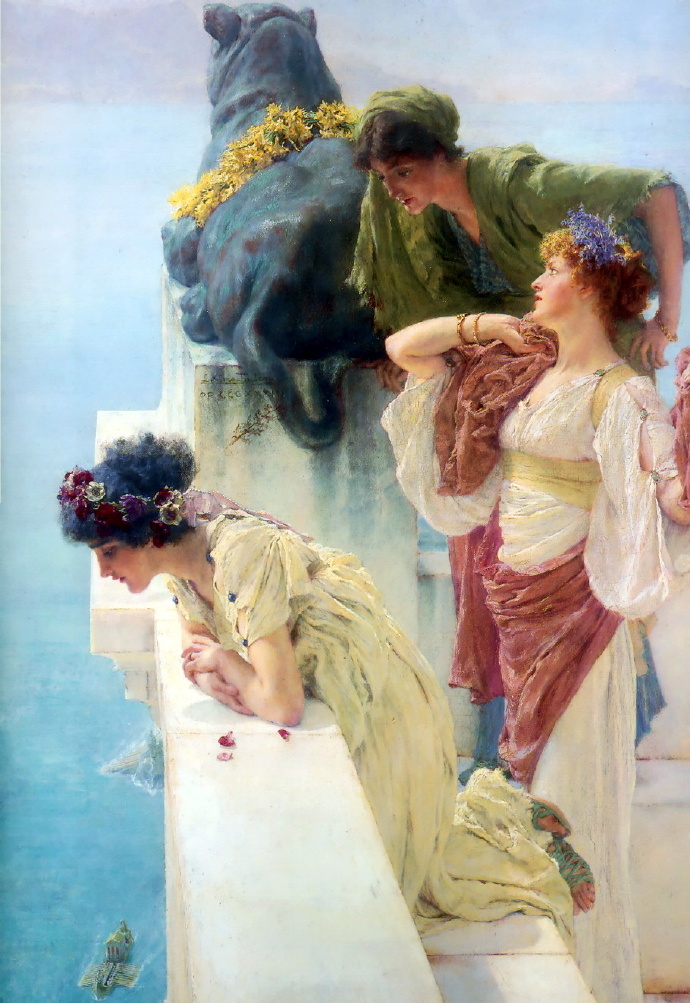 英国画家劳伦斯·阿尔玛-塔德玛(Lawrence Alma-Tadema)作品