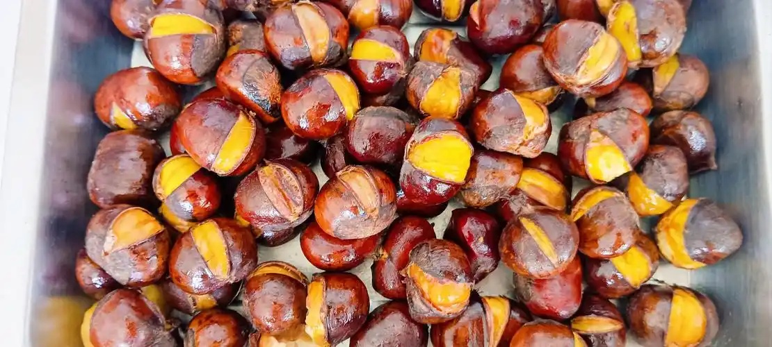 冬季最佳零食—糖炒栗子