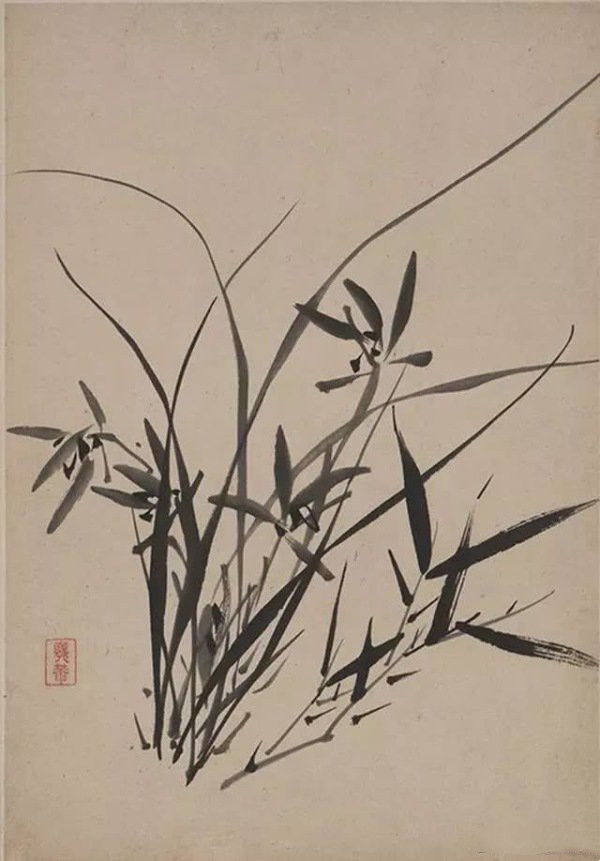 （清）诸昇《兰竹石图册》欣赏