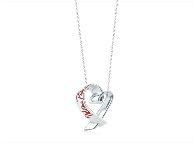 中式情人节 Tiffany & Co.心形金银配饰系列