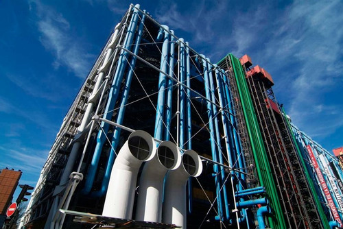 法国Centre Pompidou（蓬皮杜中心）