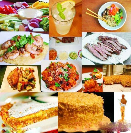 第83届奥斯卡颁奖晚会盛宴食谱