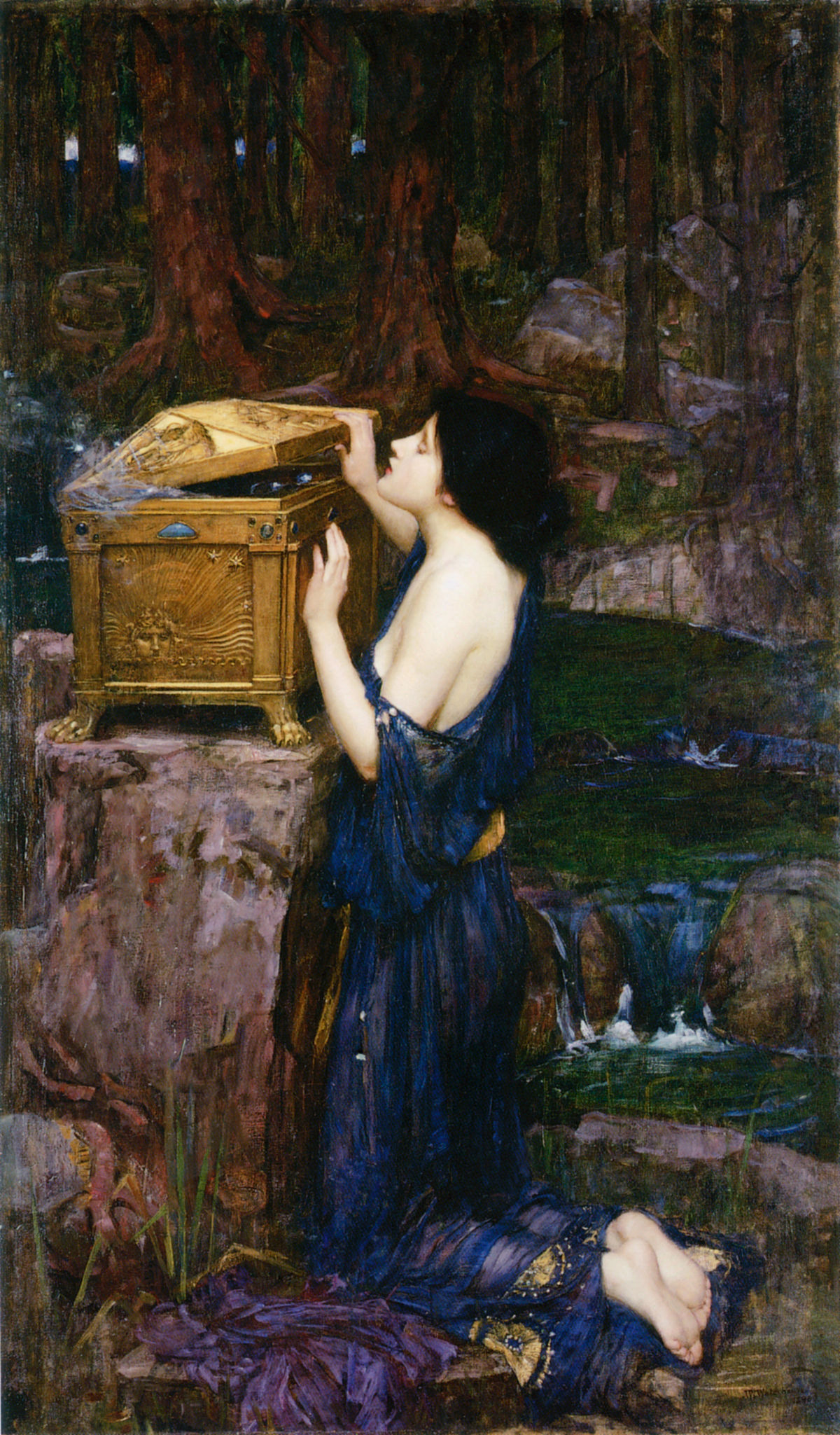 世界名画中的妖女