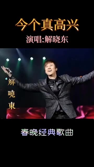 解晓东《今儿个真高兴》