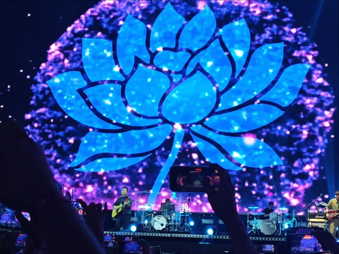 许巍《蓝莲花》万人大合唱现场