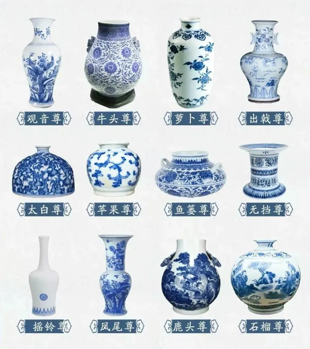 12种青花经典尊型