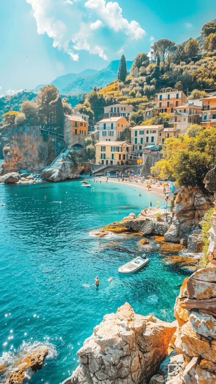 Amalfi Coast, Italy意大利阿马尔菲海岸