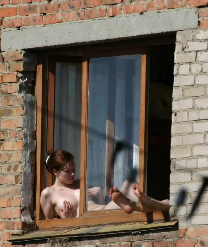 In the sun on the window      vitamin D 