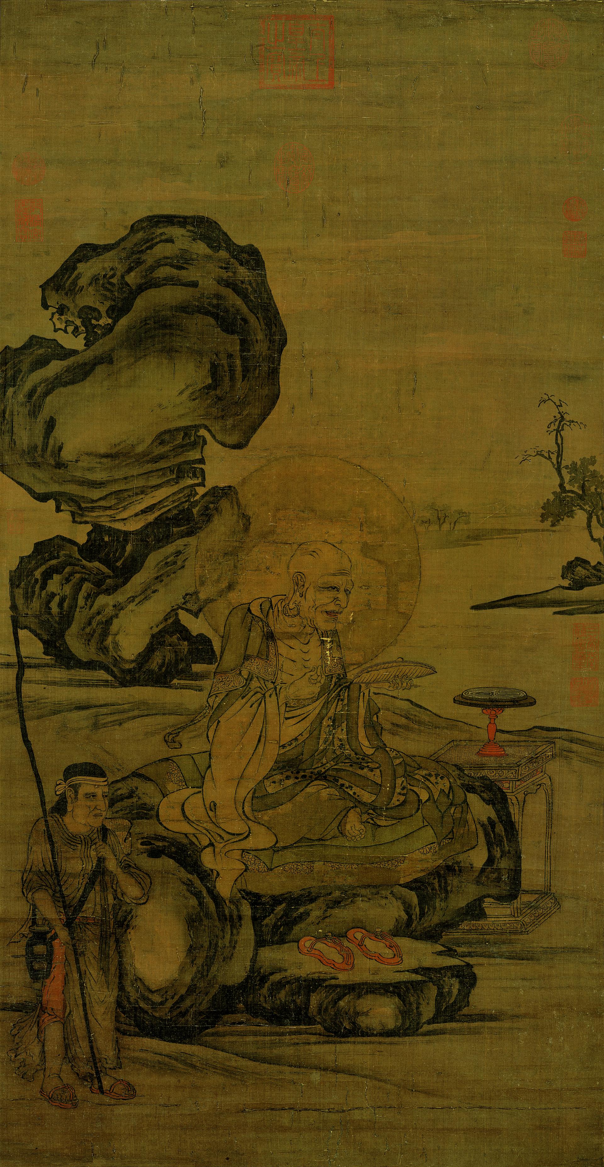 刘松年《罗汉图七幅》