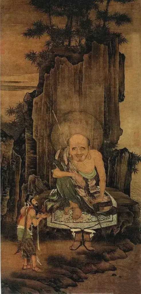 宋 刘松年《罗汉图》