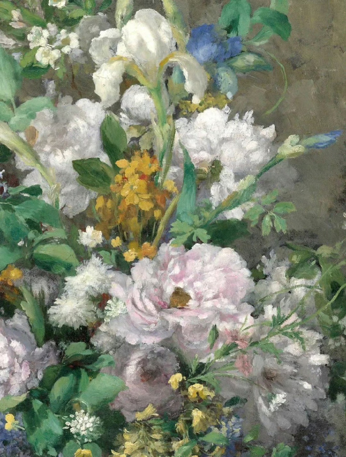 雷诺阿《Spring Bouquet》（春之花束）