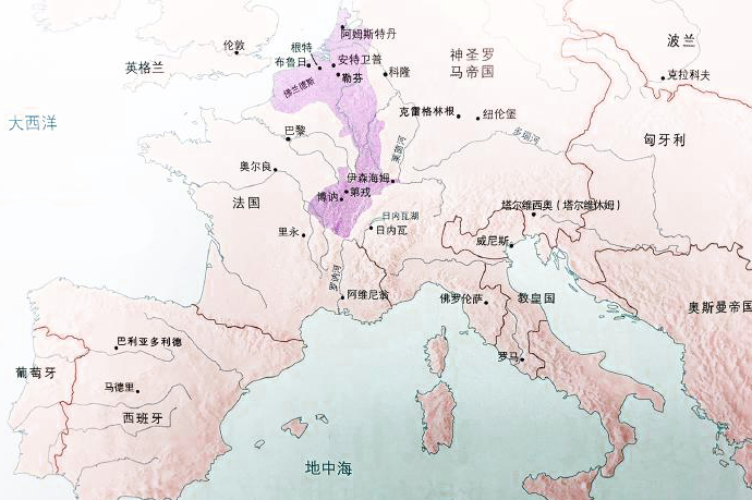 尼德兰地图