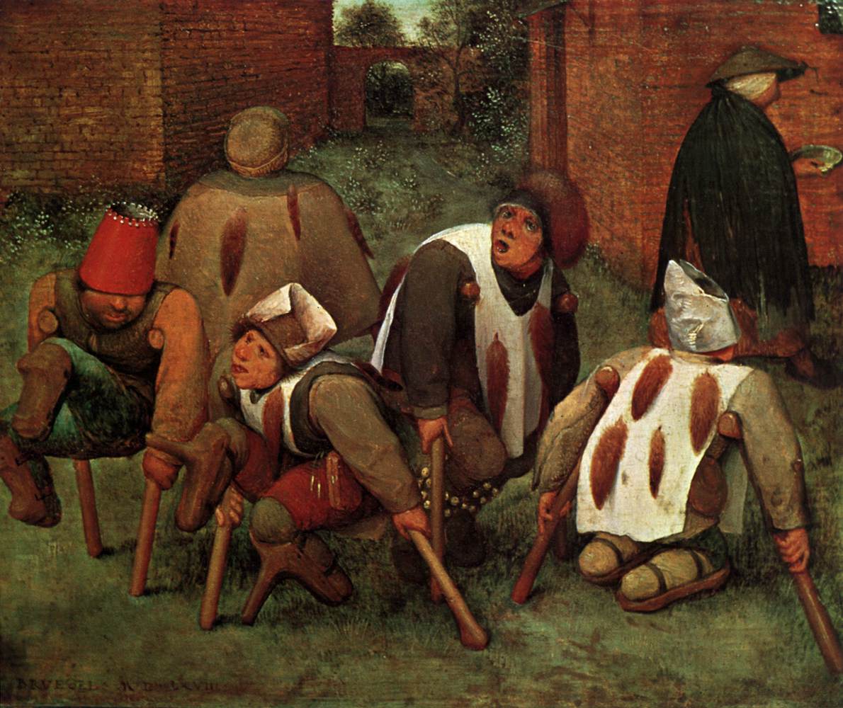 老彼得· 勃鲁盖尔《The Beggars》《乞丐群》