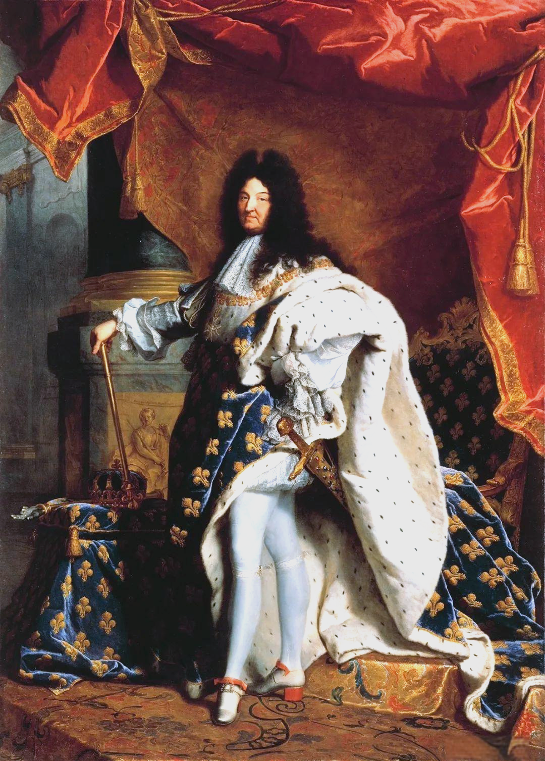 《法国国王路易十四》亚森特·里戈(Hyacinthe Rigaud)