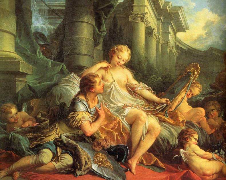 布歇《Rinaldo And Armida》（里纳尔多和阿米达）