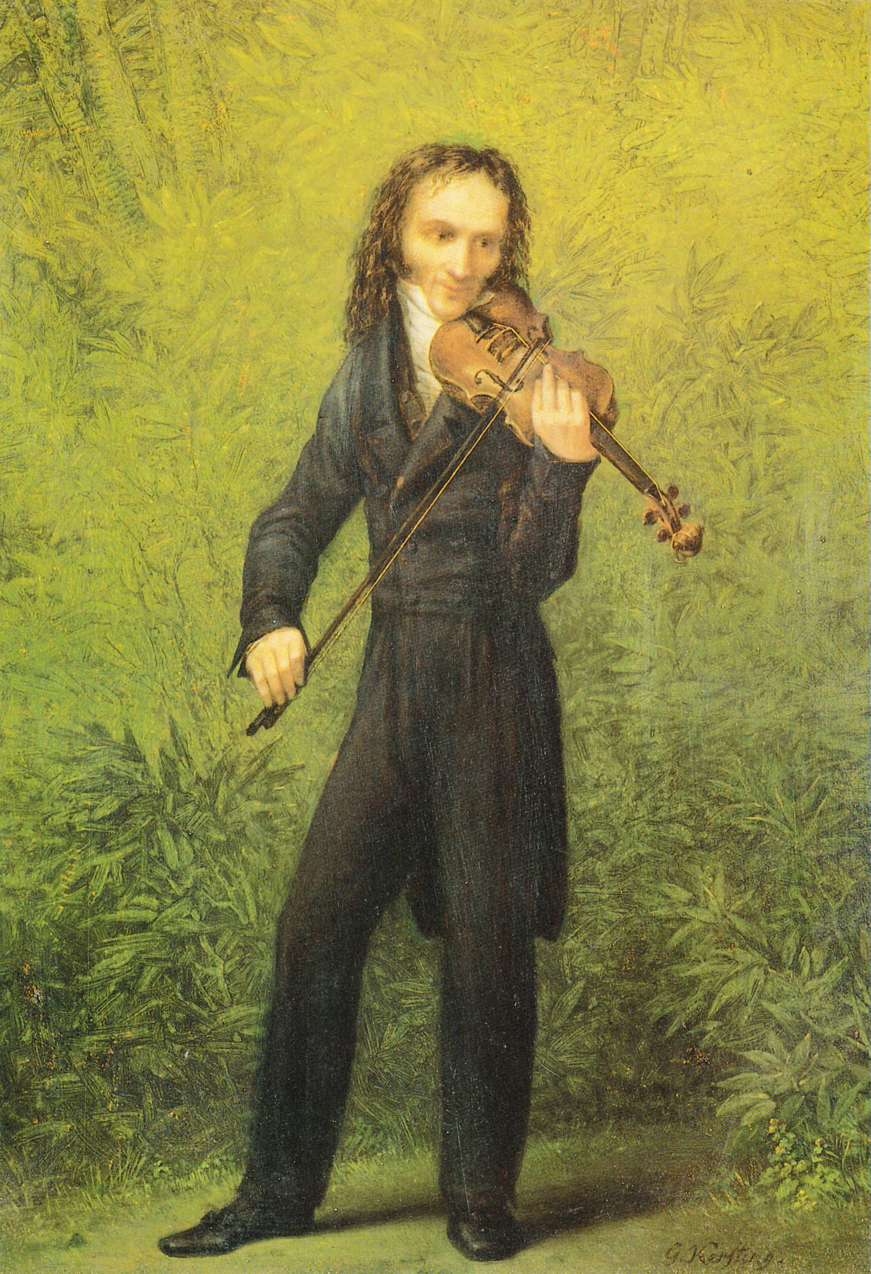 帕格尼尼电影片段（Paganini）心如止水（Nel Cor Piu Non M