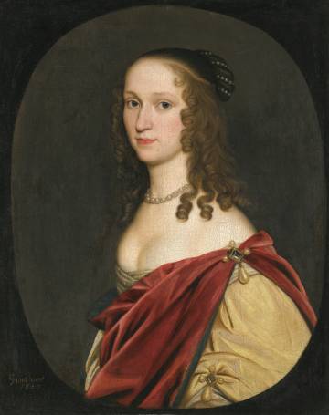 杰拉德·范·霍恩斯特《Portrait Of A Lady》（一位年轻女士的肖