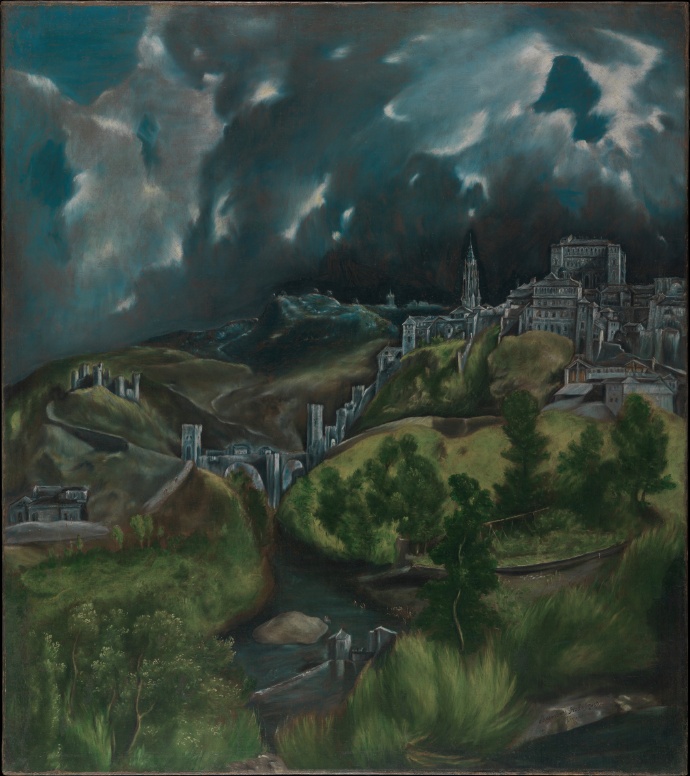埃尔·格列柯《View of Toledo》（托莱多的风景）