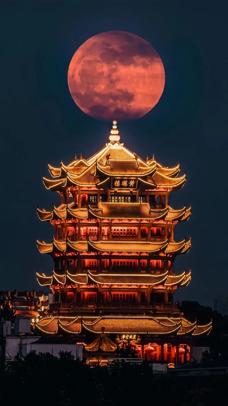 湖北武汉黄鹤楼楹联